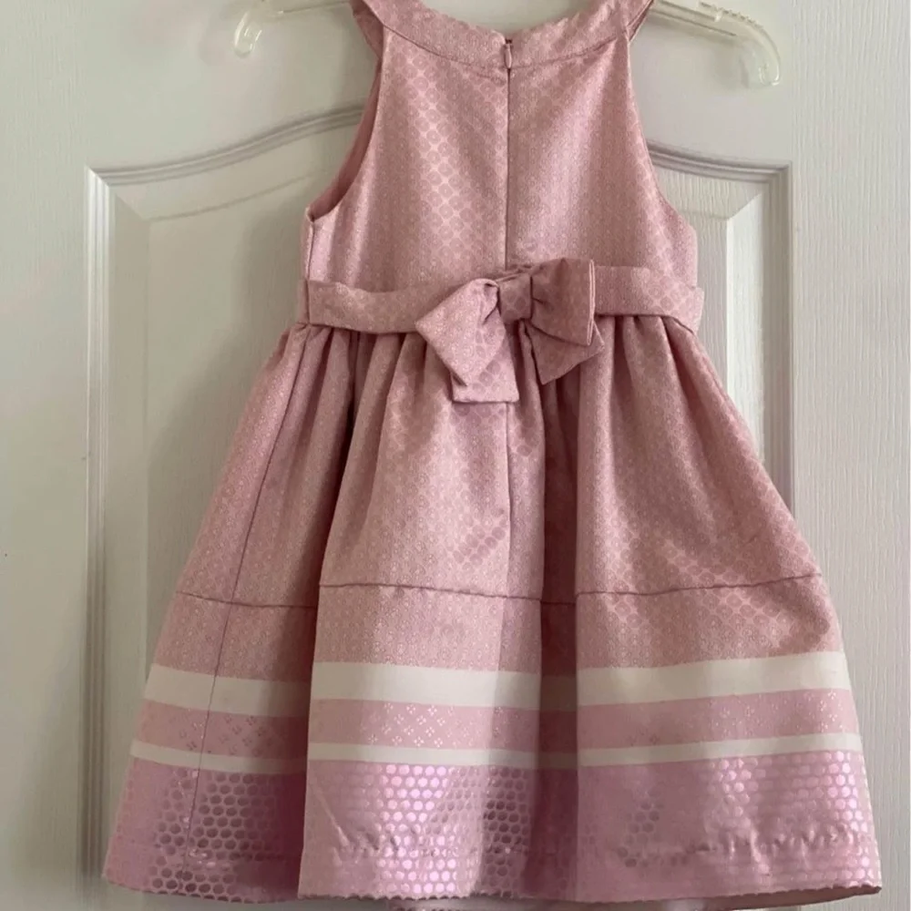 NEW TAHARI GIRLS PINK DRESS SZ 6 - Picture 2 of 3